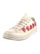 Comme des Garçons Play x Converse Canvas Printed Sneakers
