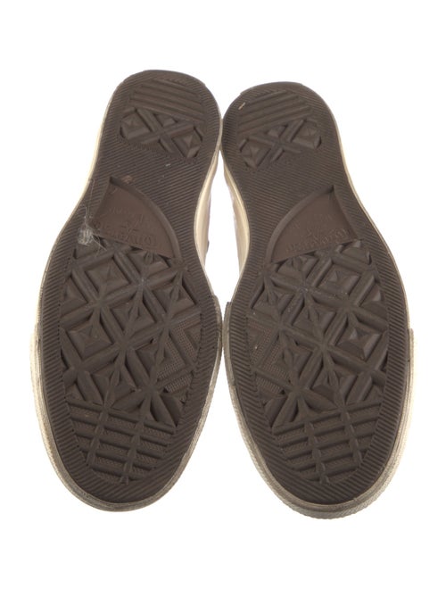 Comme des Garçons Play x Converse Canvas Printed Sneakers