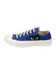 Comme des Garçons Play x Converse Canvas Colorblock Pattern Sneakers