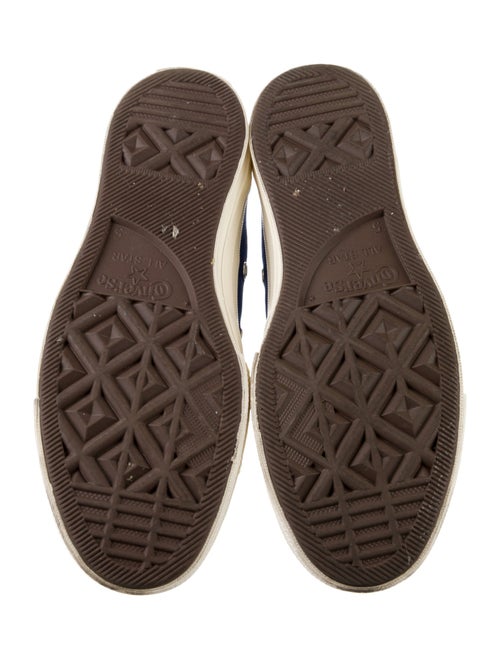 Comme des Garçons Play x Converse Canvas Colorblock Pattern Sneakers