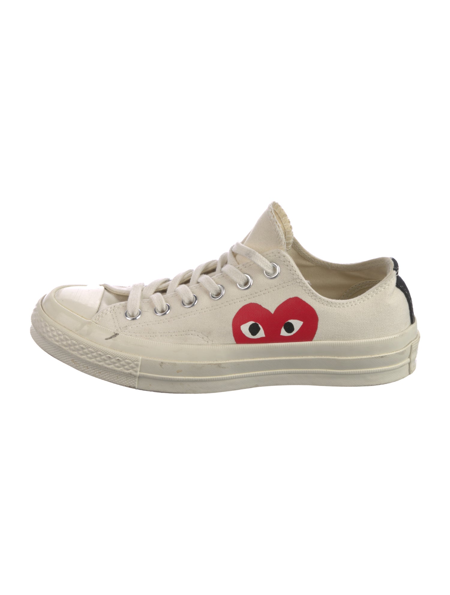 Comme des Garçons Play x Converse Canvas Printed Sneakers
