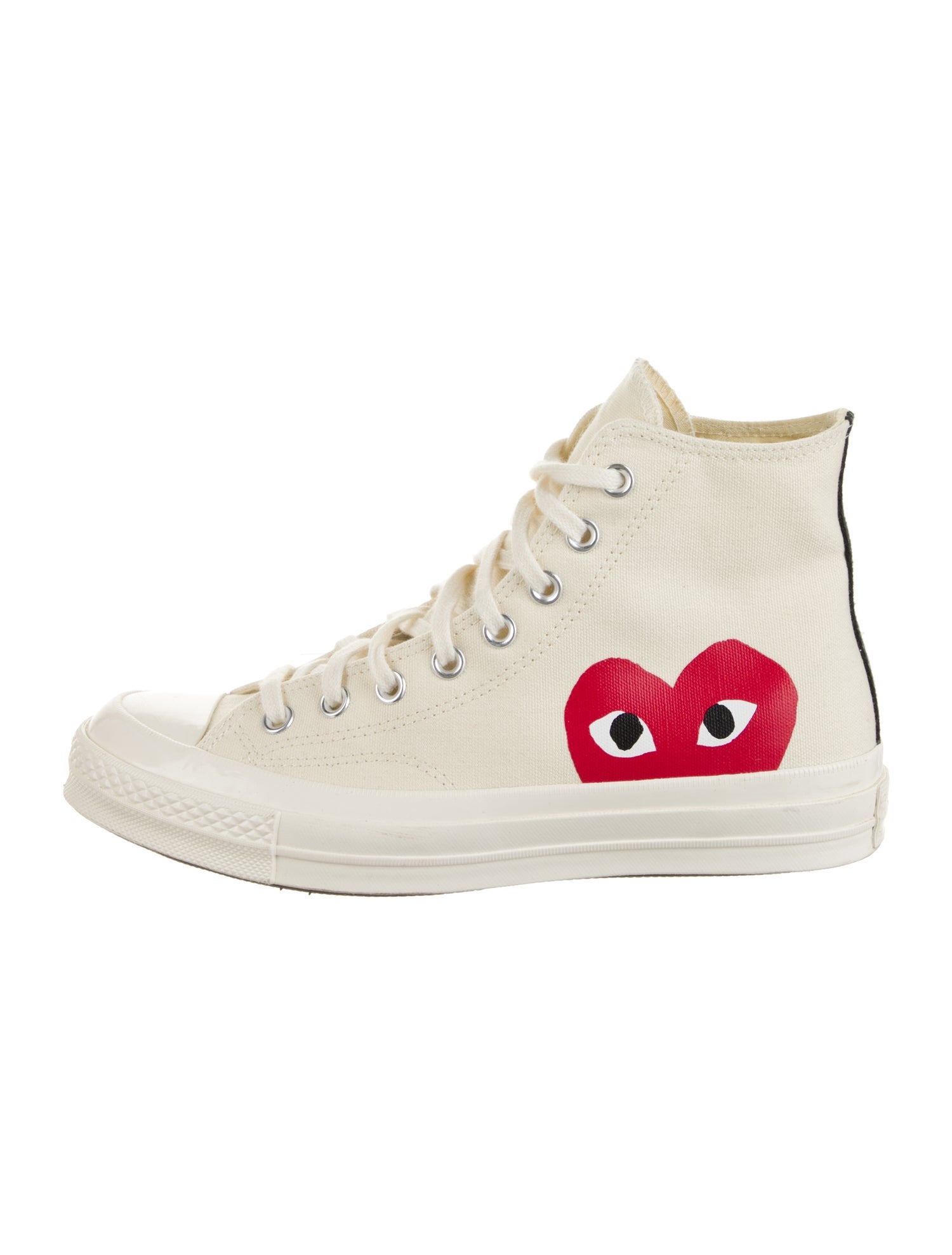 Comme des Garçons Play x Converse Canvas Graphic Print Sneakers