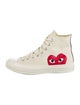 Comme des Garçons Play x Converse Canvas Graphic Print Sneakers