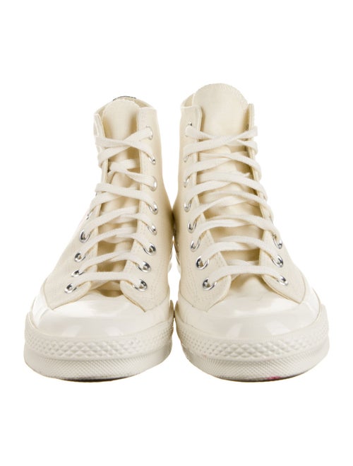 Comme des Garçons Play x Converse Canvas Graphic Print Sneakers