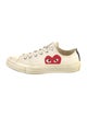 Comme des Garçons Play x Converse Canvas Printed Sneakers
