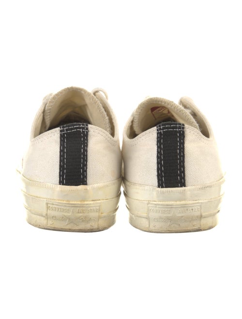 Comme des Garçons Play x Converse Canvas Printed Sneakers