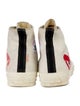 Comme des Garçons Play x Converse Canvas Graphic Print Sneakers