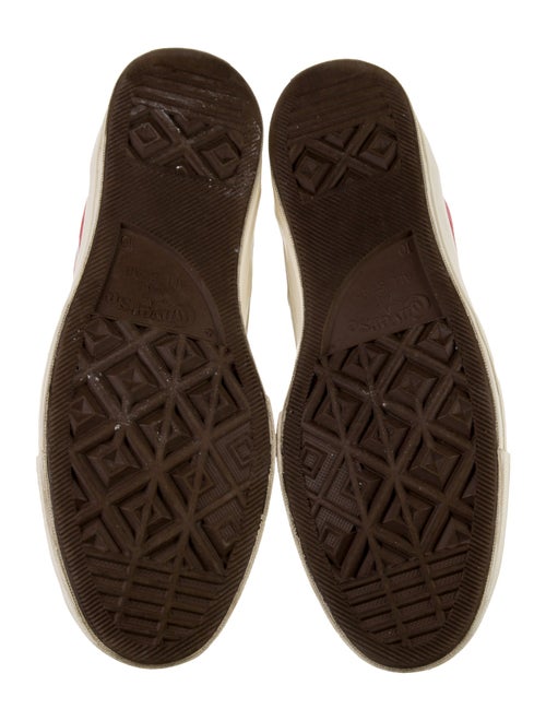 Comme des Garçons Play x Converse Canvas Graphic Print Sneakers