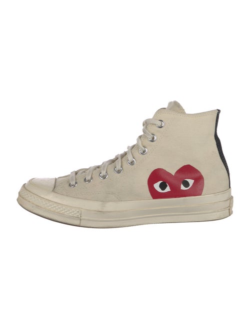 Comme des Garçons Play x Converse Canvas Graphic Print Sneakers