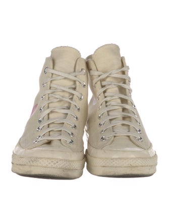 Comme des Garçons Play x Converse Canvas Graphic Print Sneakers