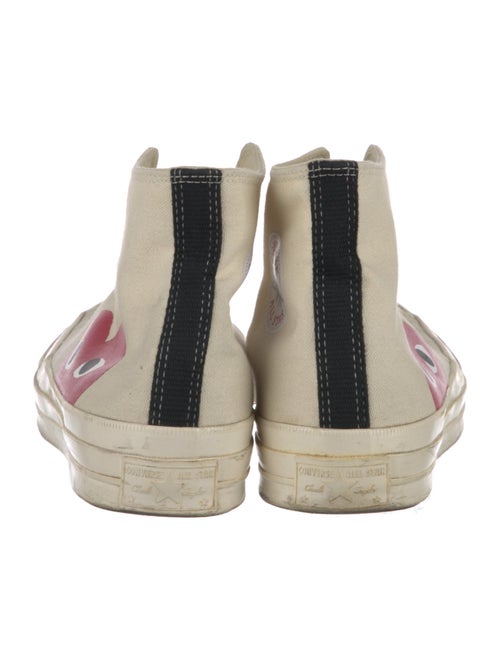 Comme des Garçons Play x Converse Canvas Graphic Print Sneakers