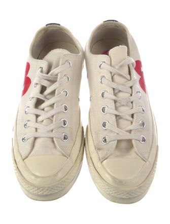 Comme des Garçons Play x Converse Canvas Sneakers