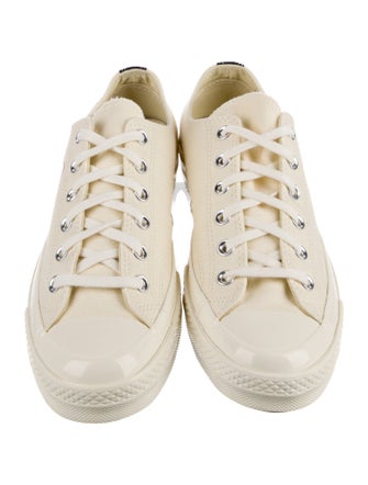Comme des Garçons Play x Converse Canvas Printed Sneakers