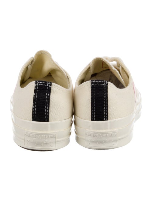 Comme des Garçons Play x Converse Canvas Printed Sneakers