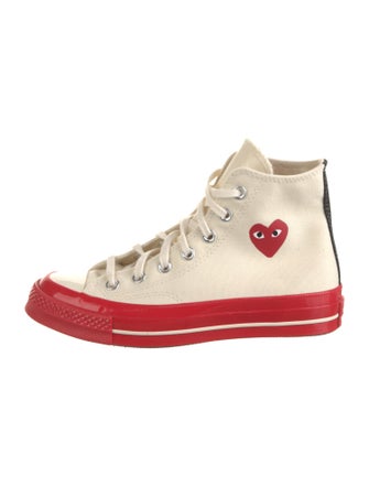 Comme des Garçons Play x Converse Canvas Sneakers