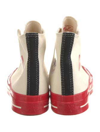 Comme des Garçons Play x Converse Canvas Sneakers