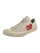 Comme des Garçons Play x Converse Canvas Printed Sneakers