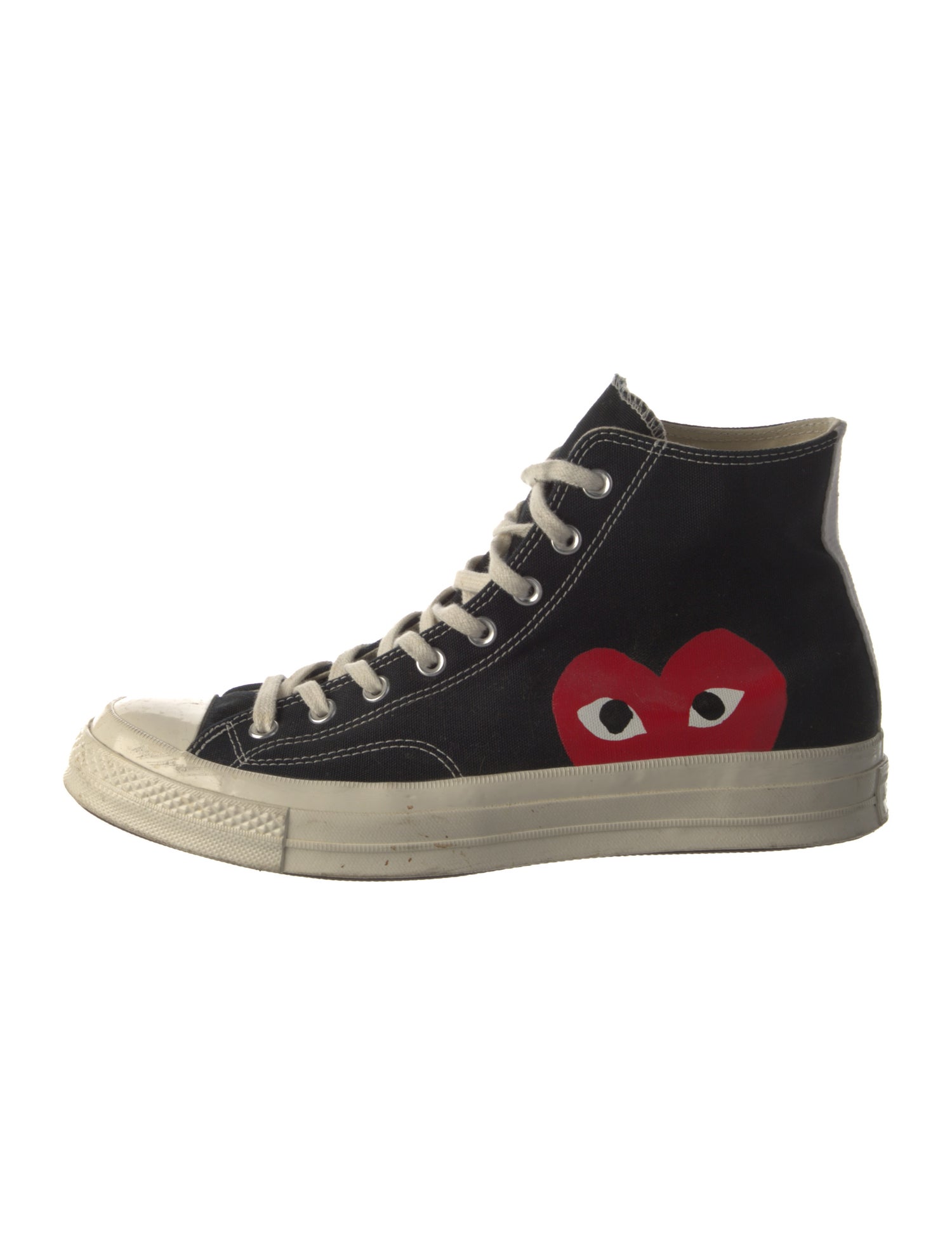 Comme des Garçons Play x Converse Canvas Graphic Print Sneakers