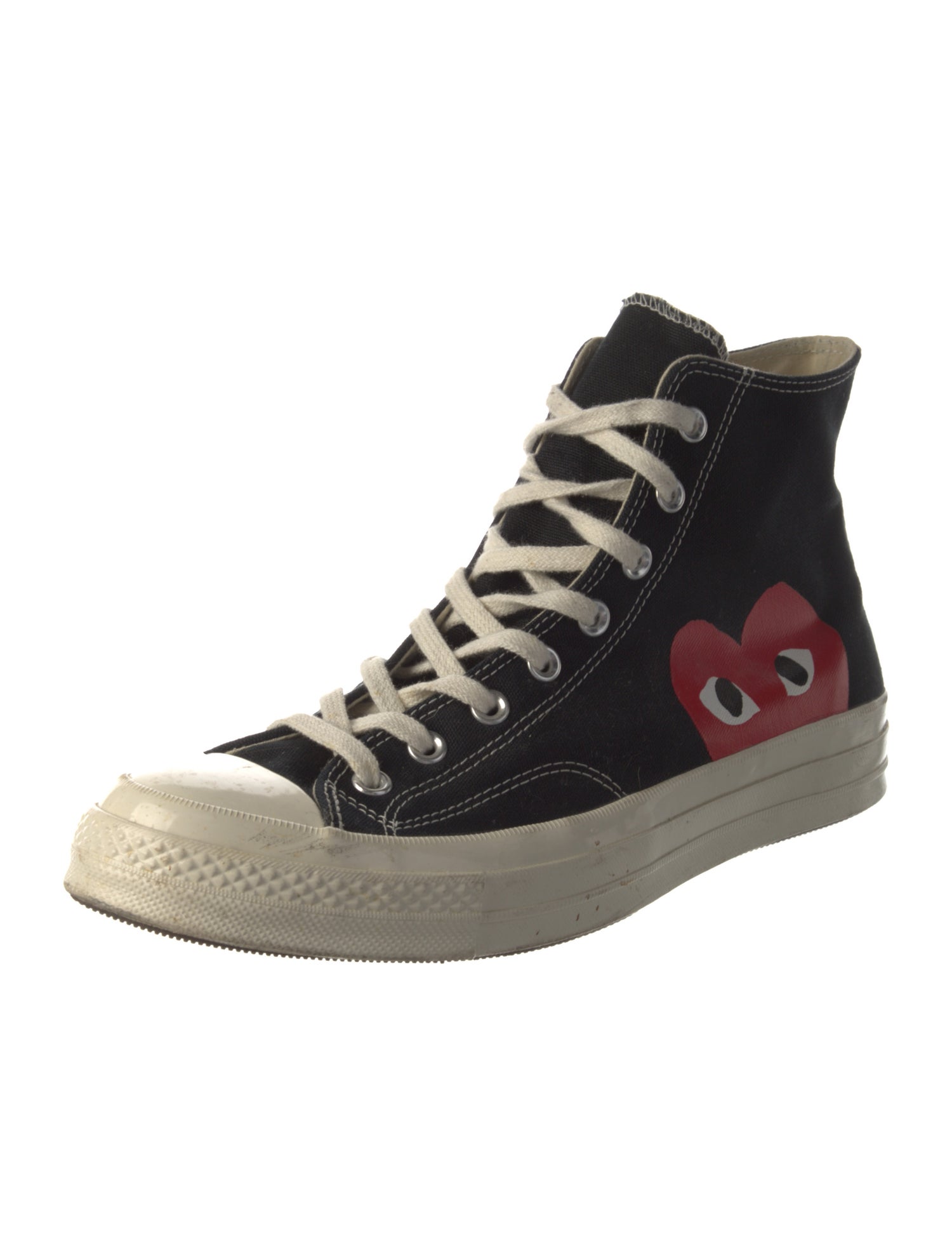 Comme des Garçons Play x Converse Canvas Graphic Print Sneakers