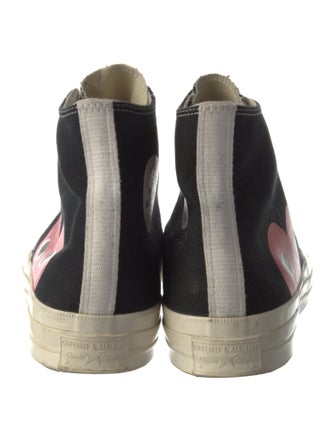 Comme des Garçons Play x Converse Canvas Graphic Print Sneakers