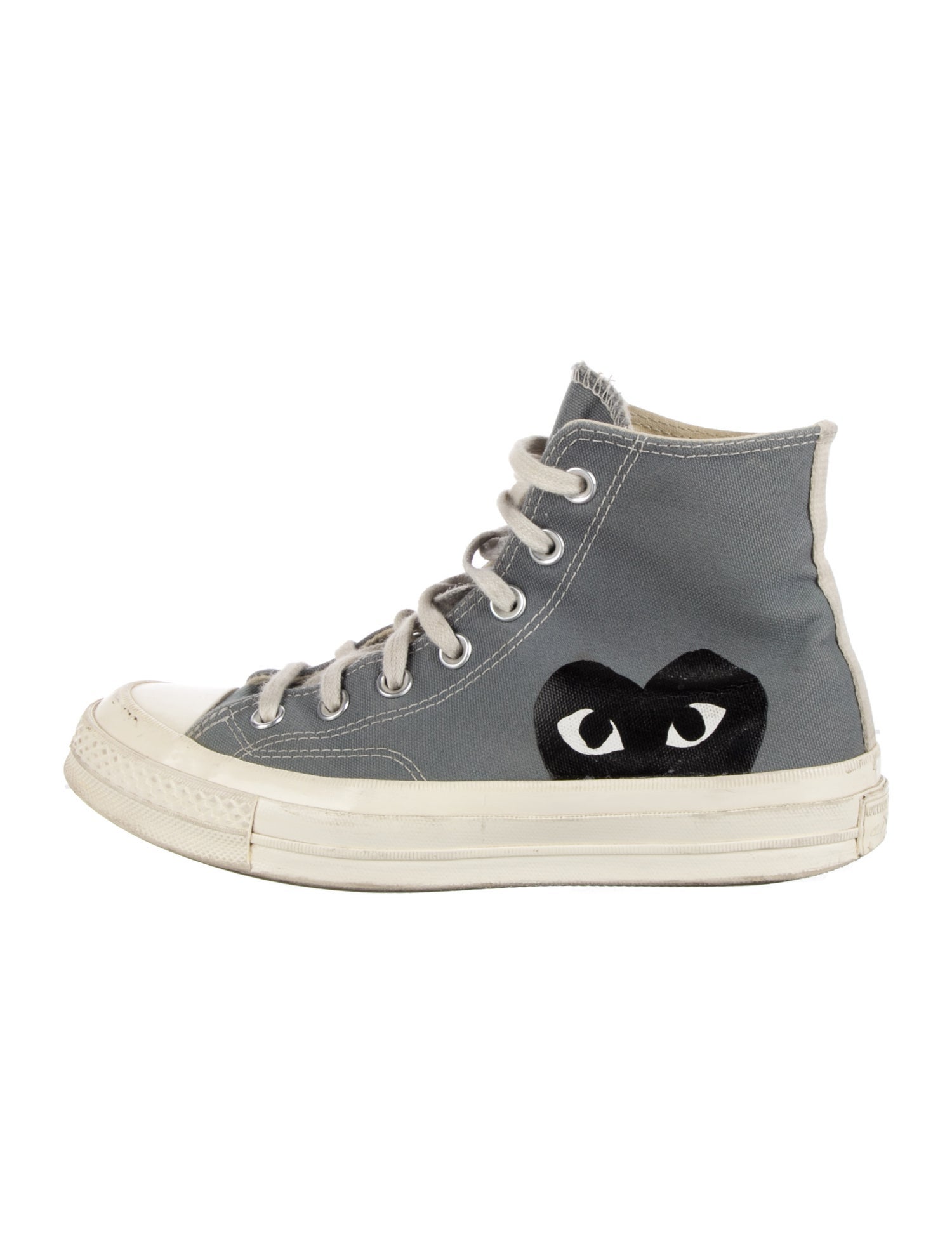 Comme des Garçons Play x Converse Canvas Printed Sneakers