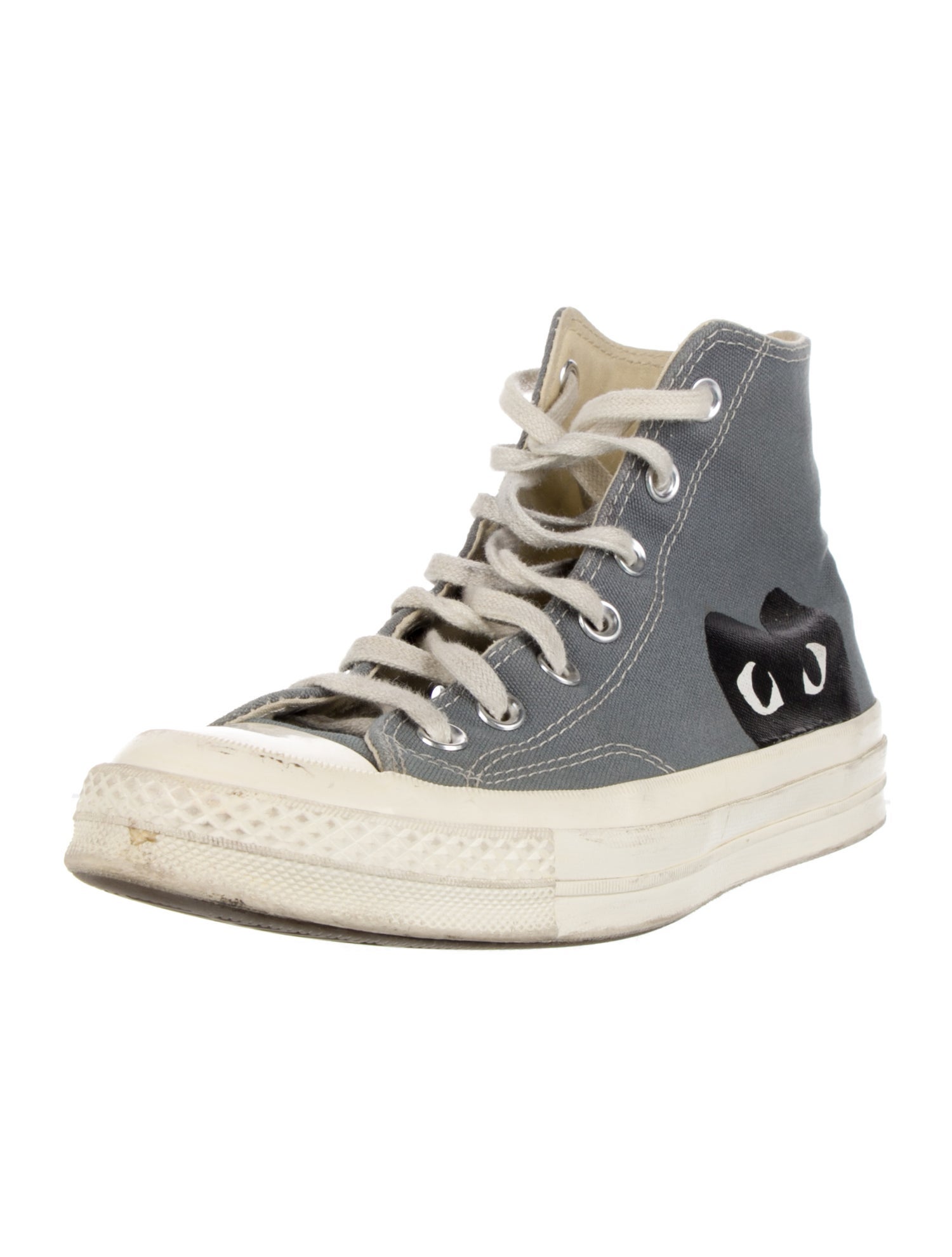 Comme des Garçons Play x Converse Canvas Printed Sneakers