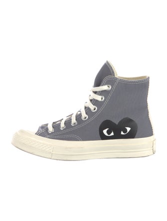 Comme des Garçons Play x Converse Canvas Graphic Print Sneakers