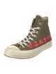Comme des Garçons Play x Converse Canvas Printed Sneakers