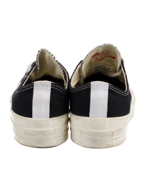 Comme des Garçons Play x Converse Canvas Colorblock Pattern Sneakers