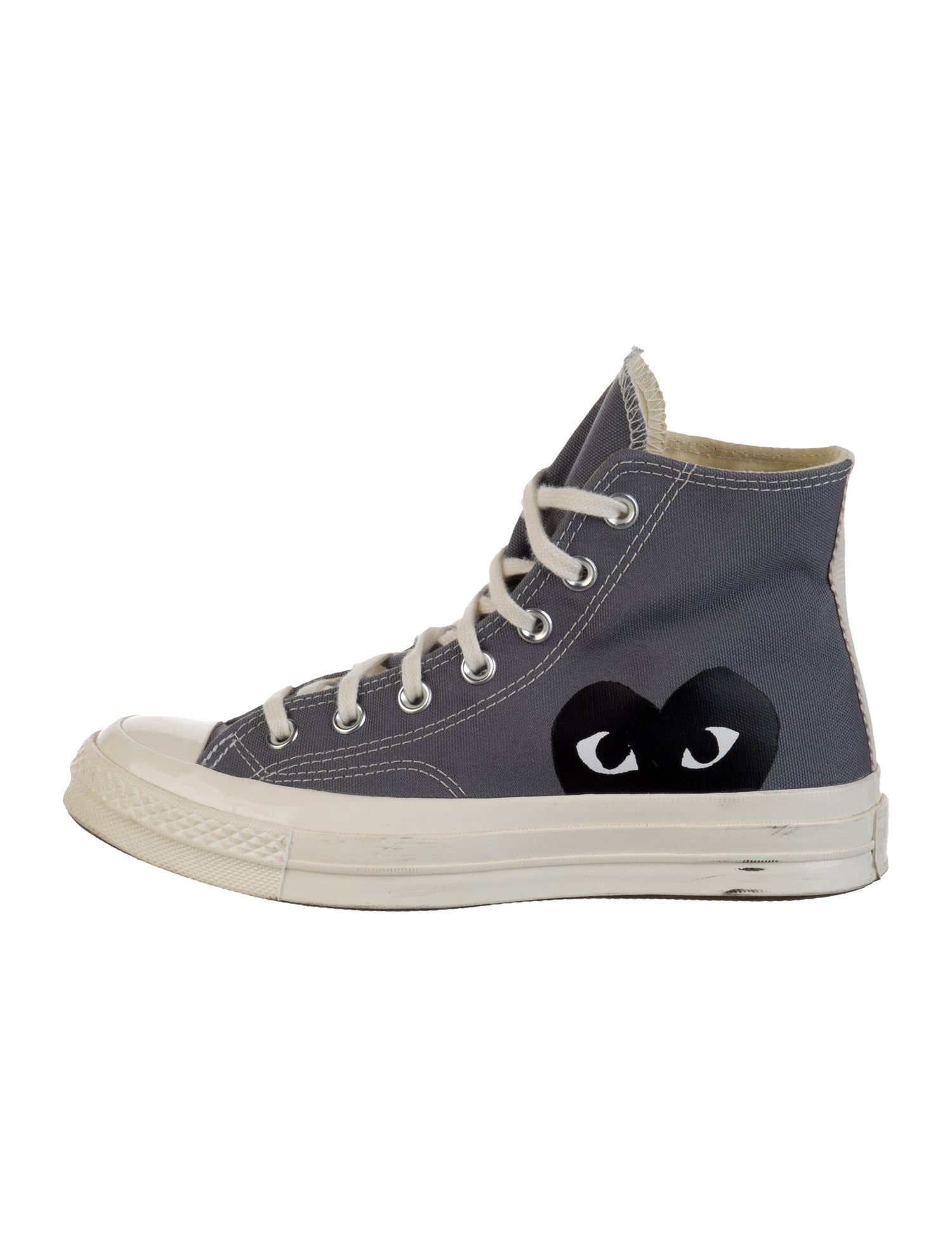 Comme des Garçons Play x Converse Canvas Graphic Print Sneakers