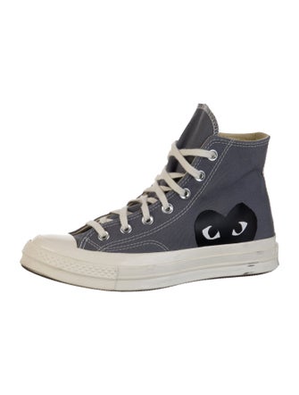 Comme des Garçons Play x Converse Canvas Graphic Print Sneakers