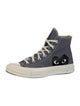 Comme des Garçons Play x Converse Canvas Graphic Print Sneakers