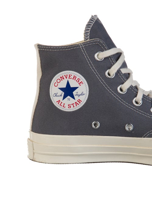 Comme des Garçons Play x Converse Canvas Graphic Print Sneakers