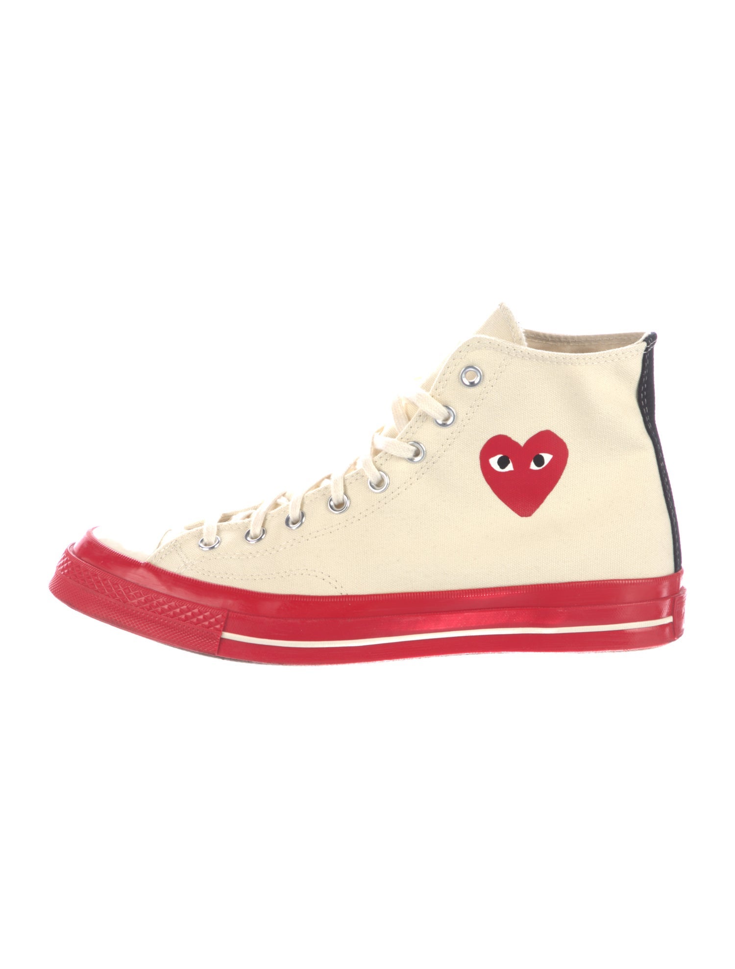 Comme des Garçons Play x Converse Canvas Printed Sneakers