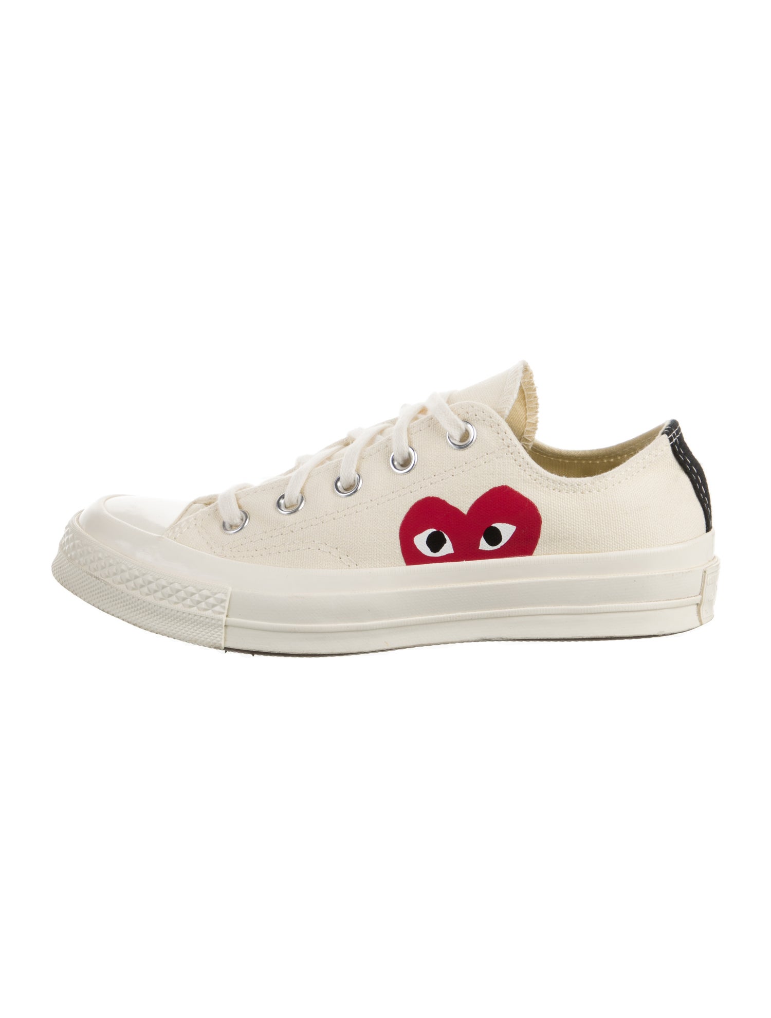 Comme des Garçons Play x Converse Canvas Sneakers