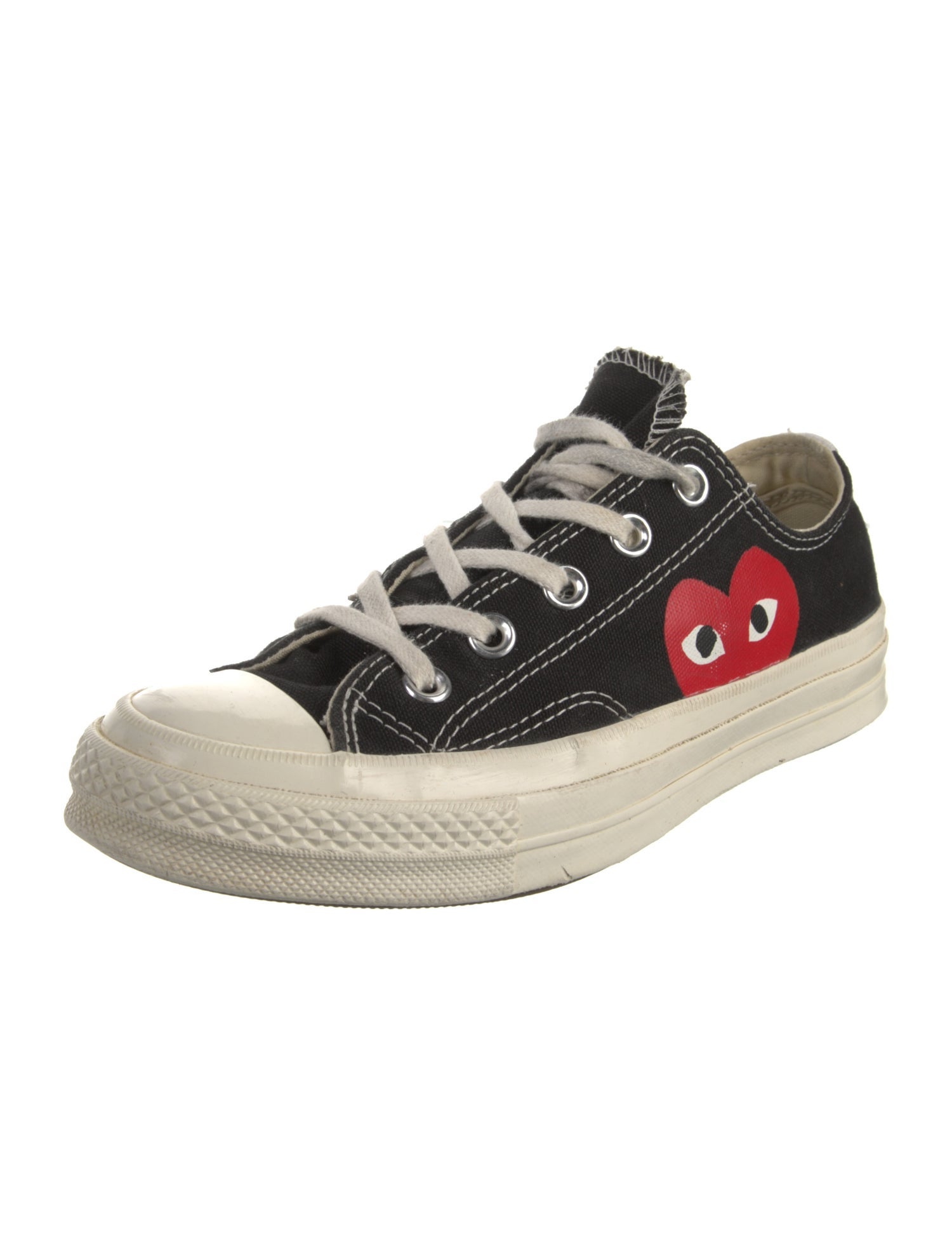 Comme des Garçons Play x Converse Canvas Printed Sneakers