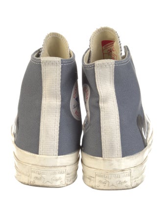 Comme des Garçons Play x Converse Canvas Printed Sneakers