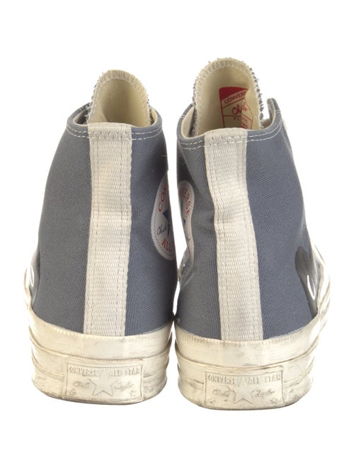 Comme des Garçons Play x Converse Canvas Printed Sneakers