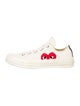 Comme des Garçons Play x Converse Canvas Graphic Print Sneakers
