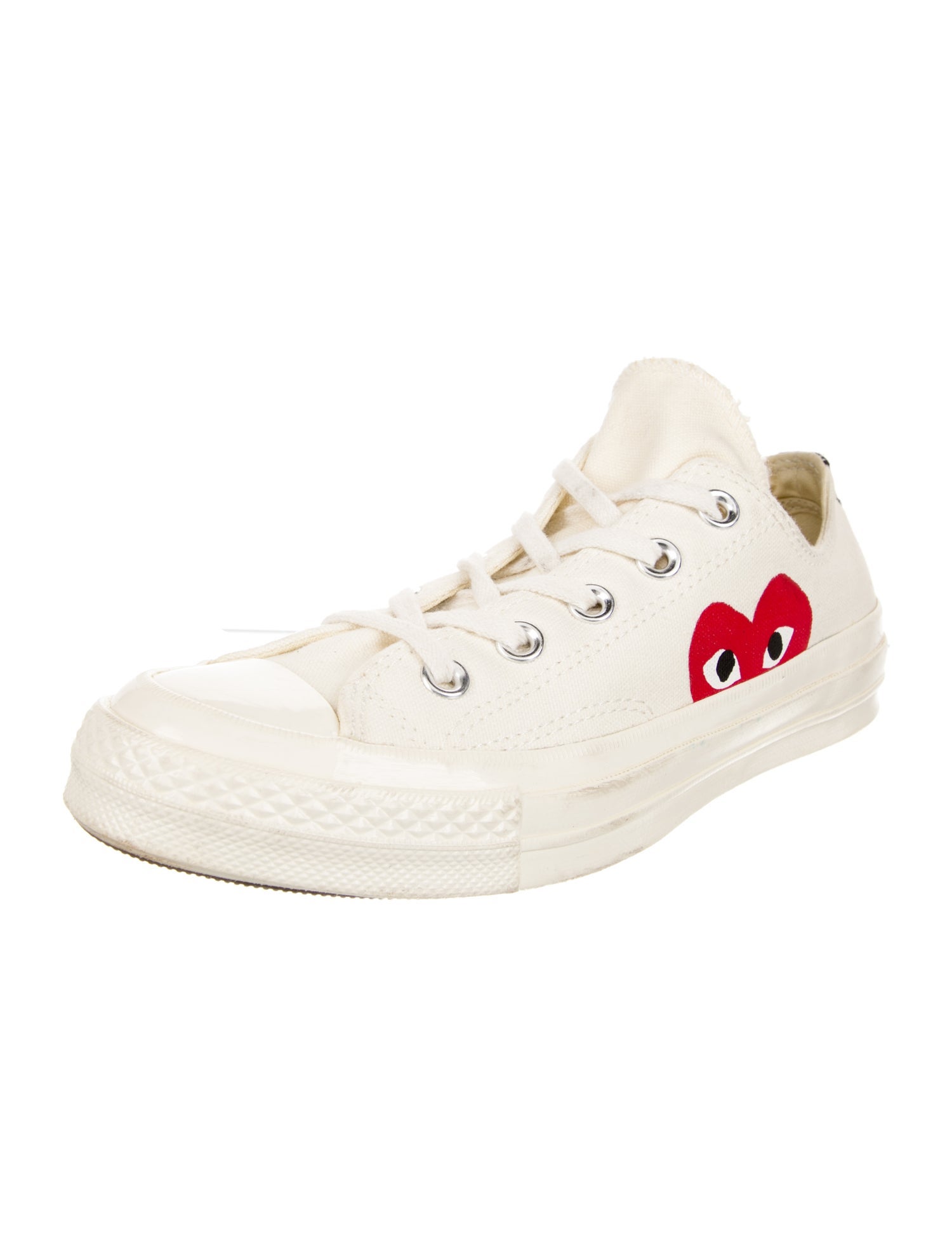 Comme des Garçons Play x Converse Canvas Graphic Print Sneakers