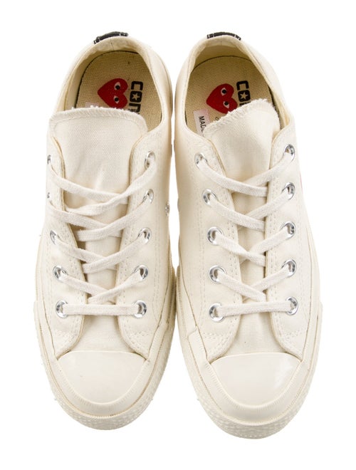Comme des Garçons Play x Converse Canvas Graphic Print Sneakers
