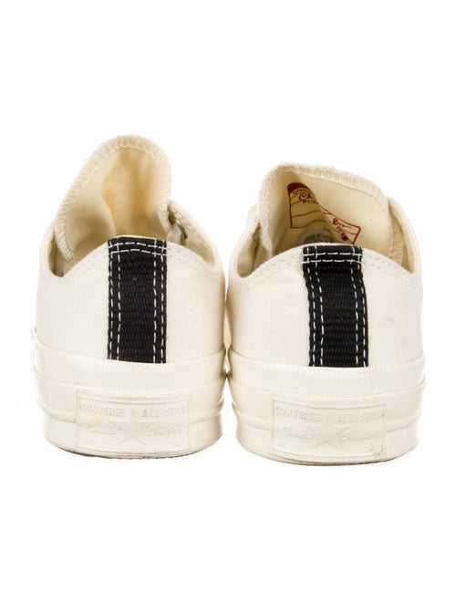 Comme des Garçons Play x Converse Canvas Graphic Print Sneakers