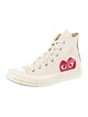 Comme des Garçons Play x Converse Canvas Printed Sneakers