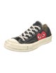 Comme des Garçons Play x Converse Canvas Printed Sneakers