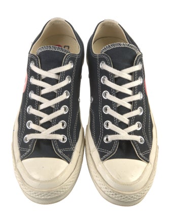 Comme des Garçons Play x Converse Canvas Printed Sneakers