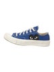 Comme des Garçons Play x Converse Canvas Colorblock Pattern Sneakers