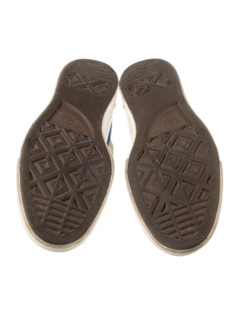 Comme des Garçons Play x Converse Canvas Colorblock Pattern Sneakers