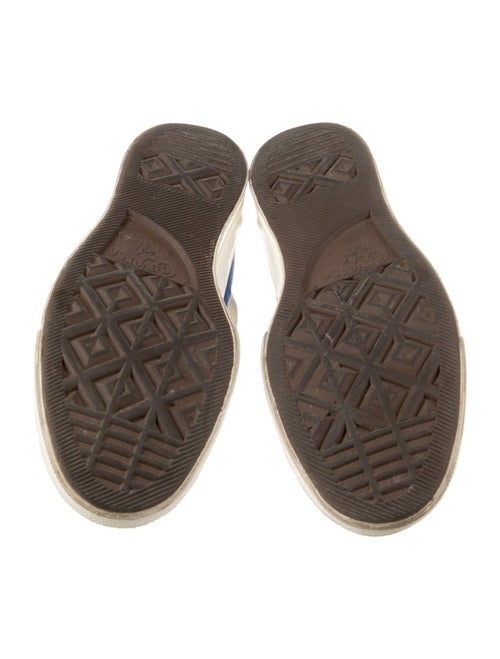 Comme des Garçons Play x Converse Canvas Colorblock Pattern Sneakers