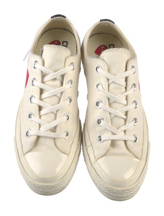 Comme des Garçons Play x Converse Canvas Sneakers
