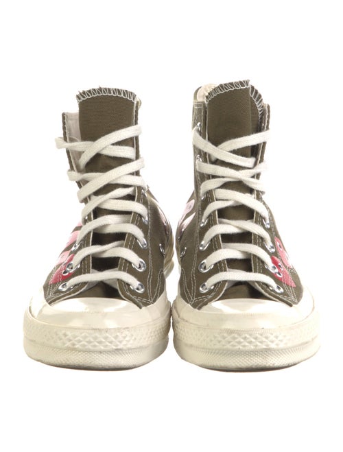 Comme des Garçons Play x Converse Canvas Graphic Print Sneakers